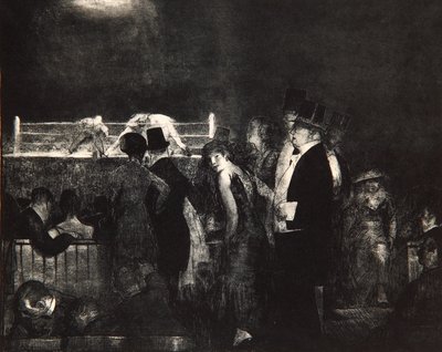 Vorbereitungen, 1916 von George Wesley Bellows